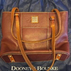Dooney & Bourke Rich Burgundy Leather Tote